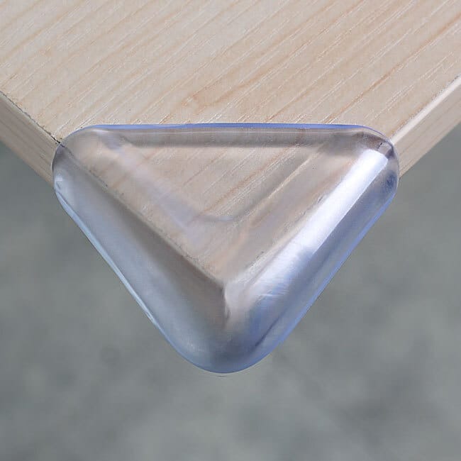 Triangular Baby Safety Corner Protectors – Soft Anti-Collision Table Edge Guards for Child Protection (Pack of 4)